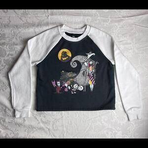 Disney Kids Sweatshirt Size Medium 7-8 Nightmare Before Christmas Long Sleeve